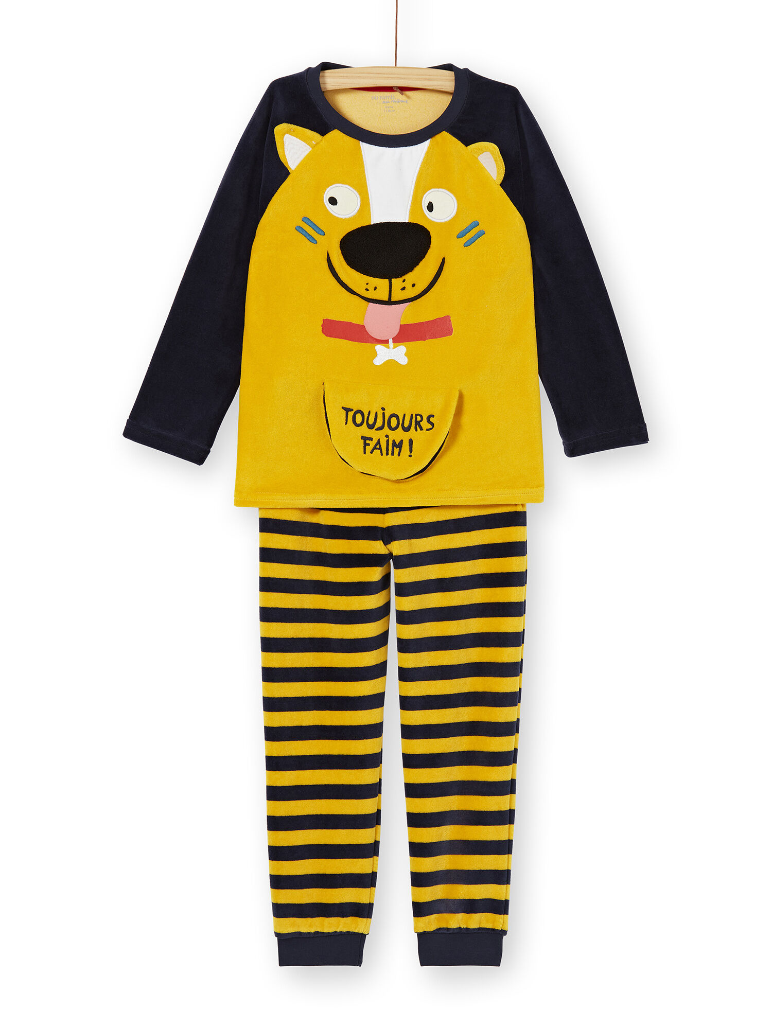 Pyjama PHOSPHORESCENT enfant garcon motif chien Catalogue DPAM DPAM
